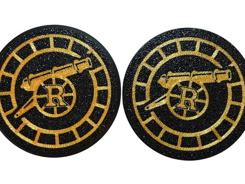 Boston Raiders Heated Rivalry Hockey Pucks