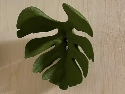 Monstera Leaf Guitar or Ukulele Hanger