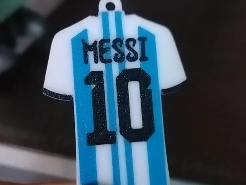Llavero Camiseta Messi Mundial 2026 