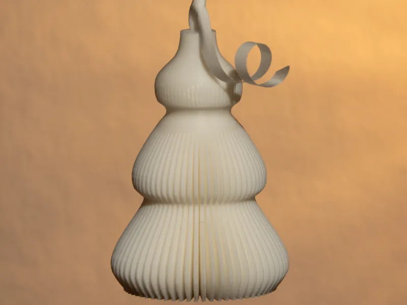 Modern Christmas Tree Ornament