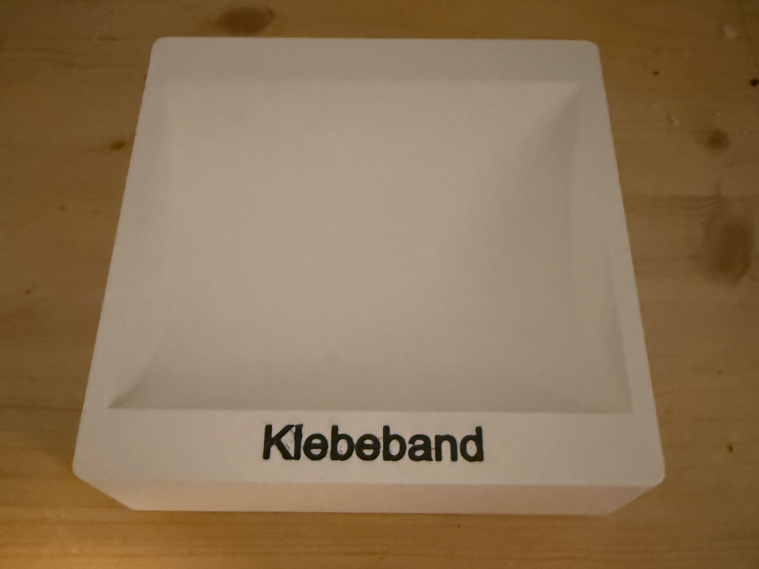 Gridfinity Einsatz für Klebeband | Ø100 mm | 3×3