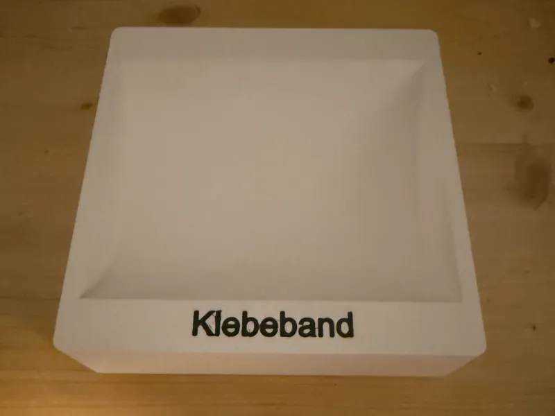 Gridfinity Einsatz für Klebeband | Ø100 mm | 3×3