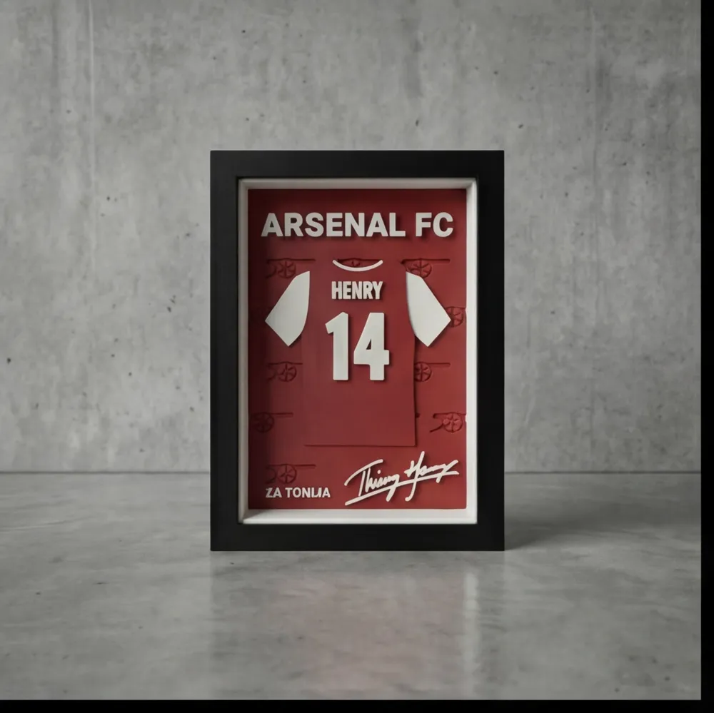 Customizable Nook Frame – Arsenal Henry - Free 3D Print Model - MakerWorld
