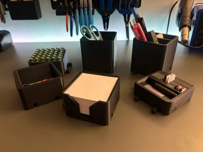 Gridesk V1 - Modular Desk Organizer