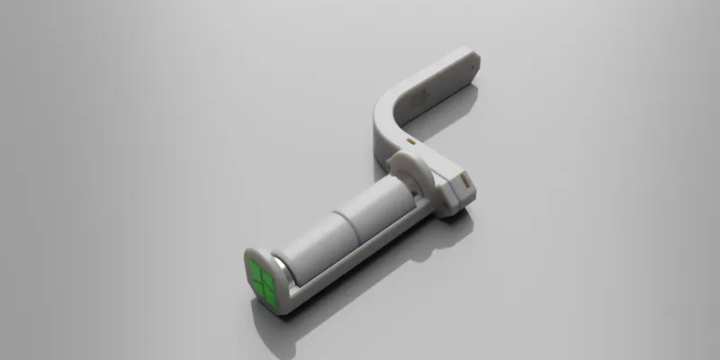 Side Spool Holder with ball bearing Bambu Lab X1 Carbon