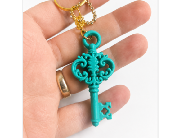 Enchanted Victorian Key Charm