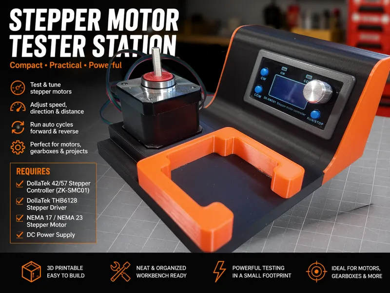 Stepper Motor Tester Platform