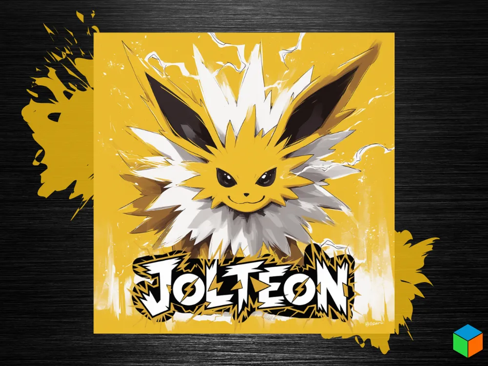 Jolteon Poster – Lightning in Print