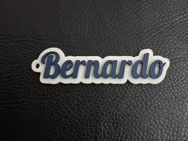 Bernardo name keychain