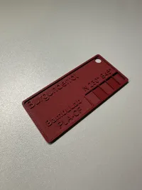 0.2mm layer, 3 walls, 15% infill