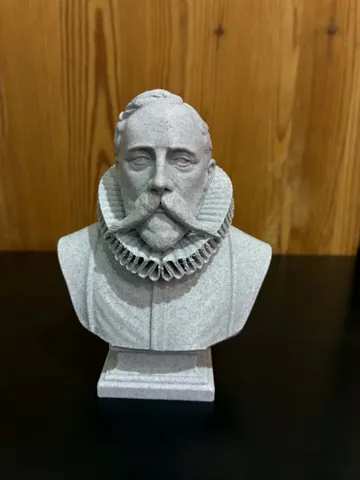 Figura decorativa: Tyge Ottesen Brahe (Tycho Brahe) — Bust — vista de referencia 3