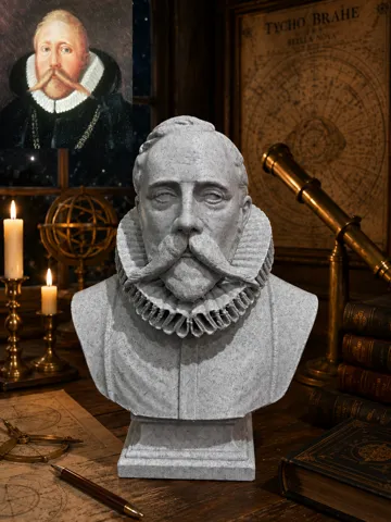 Figura decorativa: Tyge Ottesen Brahe (Tycho Brahe) — Bust — vista de referencia 2