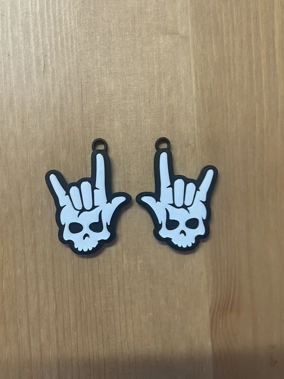 Skull Earrings view 2