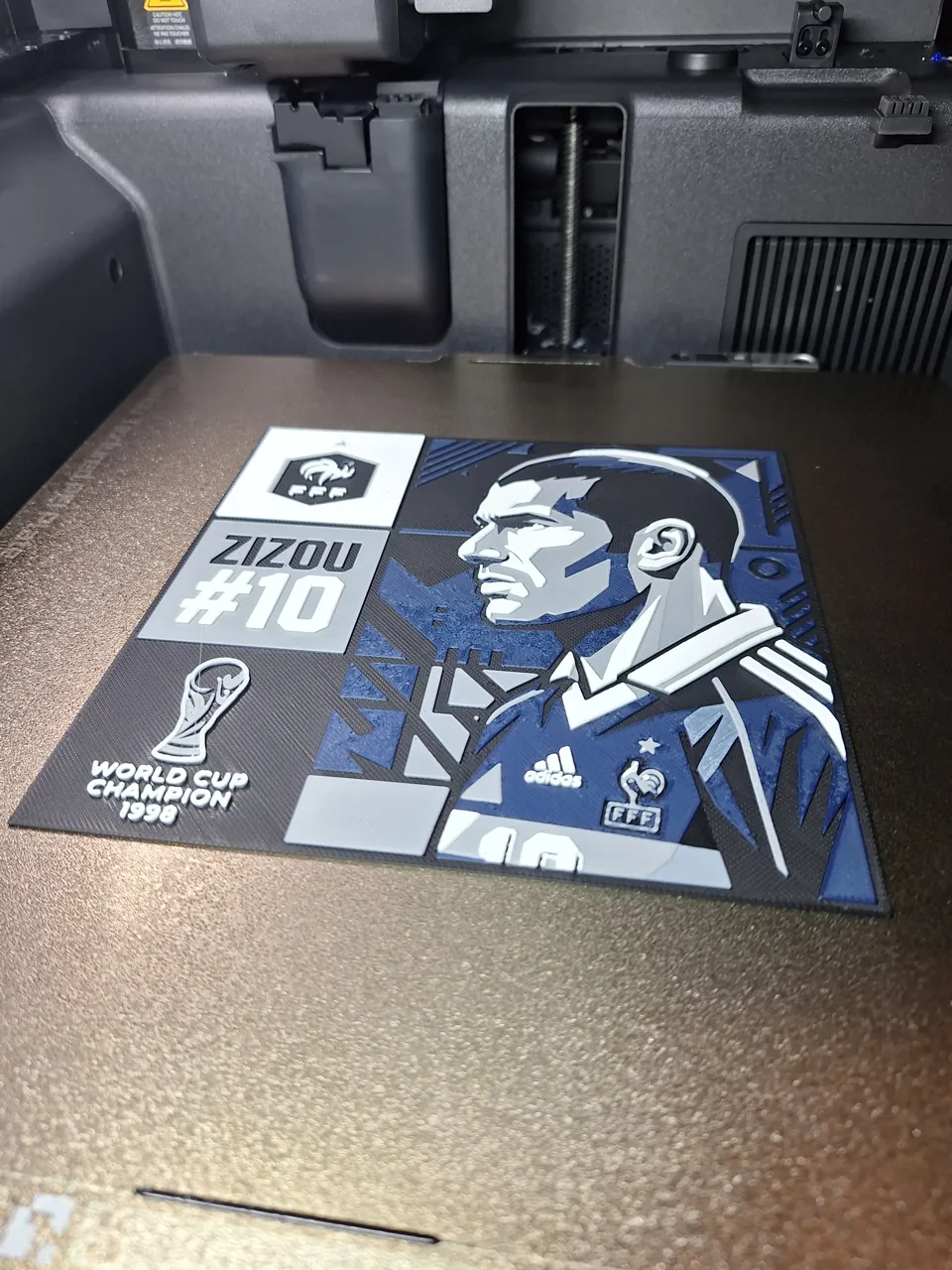 Zinedine Zidane Tribute - Wall Art view 3