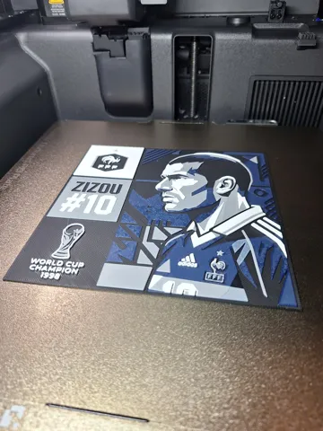 Zinedine Zidane Tribute - Wall Art view 3
