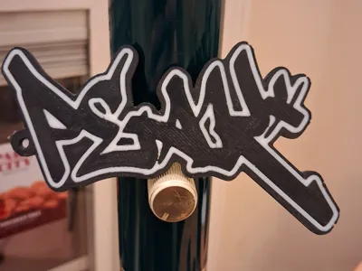 Peak brand keychain