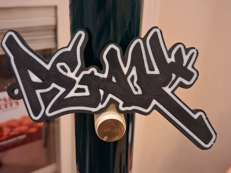 Peak brand keychain