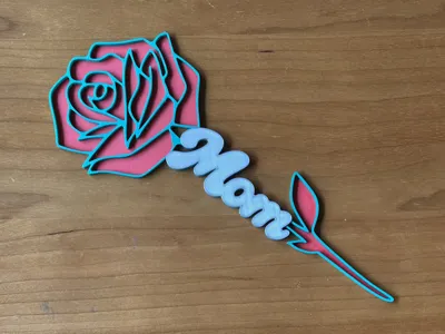 Mother's Day 'Mom' Rose