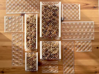 Moss Pole Grid Pattern Options (118mm & 70mm)