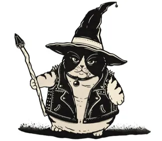 Magic Cat Hueforge