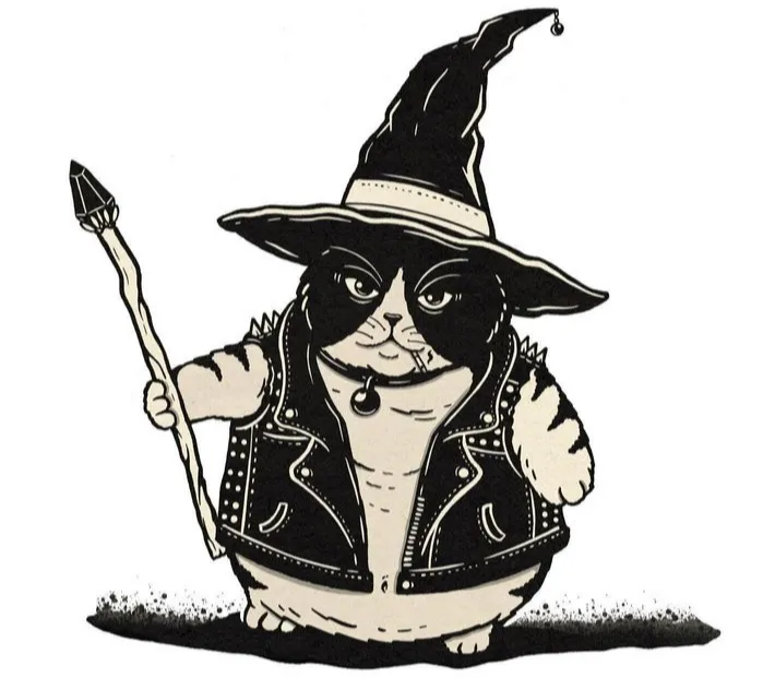 Magic Cat Hueforge