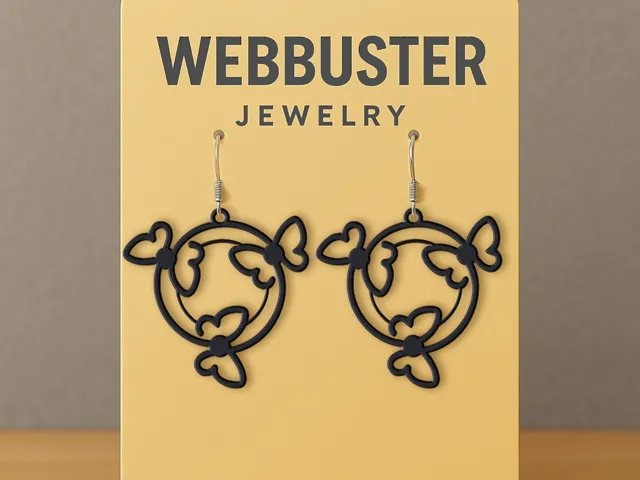 Circle of Wings Earrings