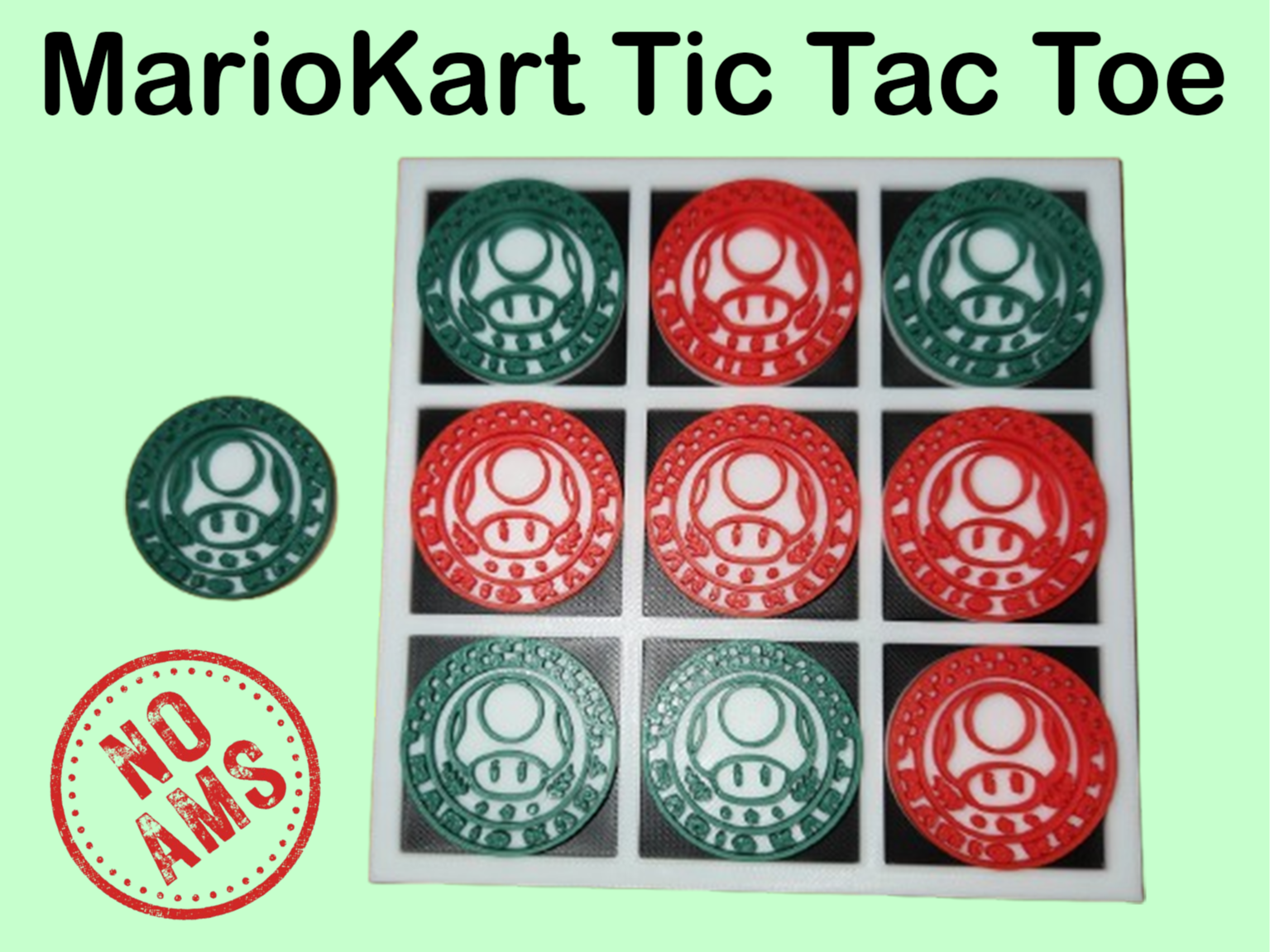 Tic Tac Toe Mario Kart