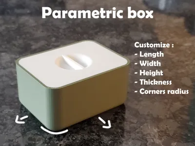 Rounded box (Parametric)