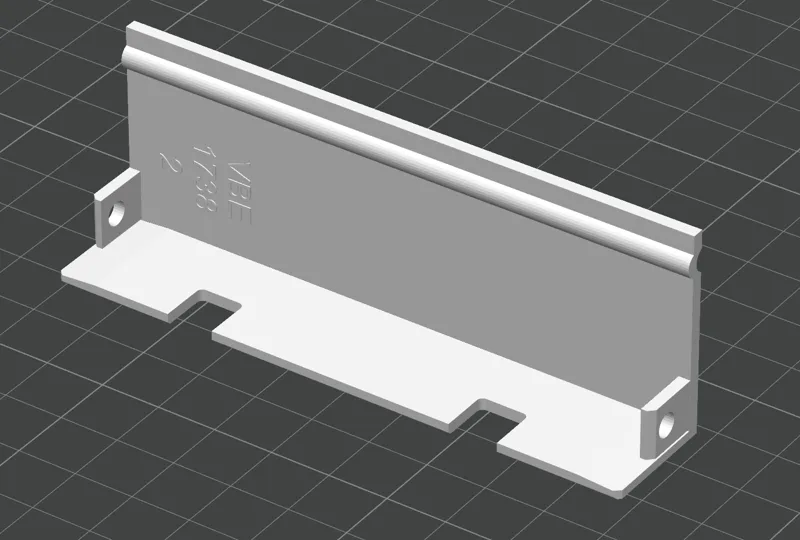 Door handle for freezer -  R.F Exquisit VBE1738