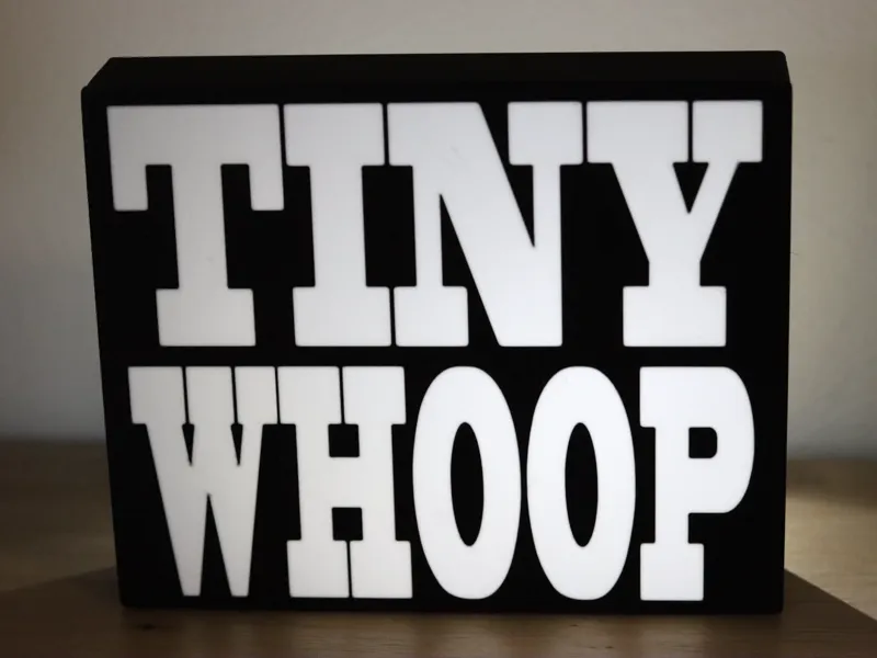 Tiny Whoop Light Box 