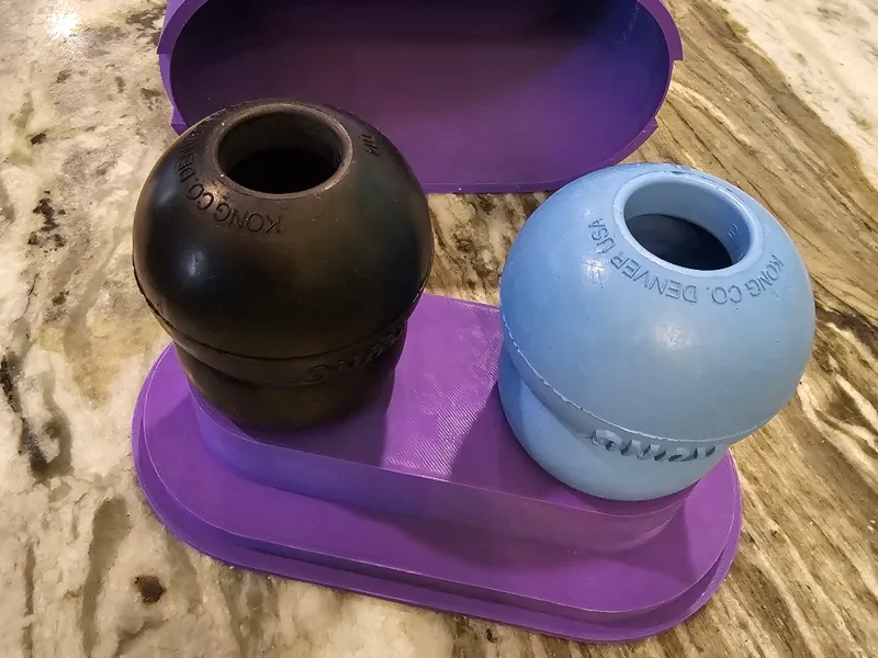 Dog Kong Freezer Holder – Large with Lid