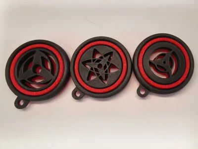 Naruto Kakashi Sasuke Itachi Sharingan Fidget Spinner