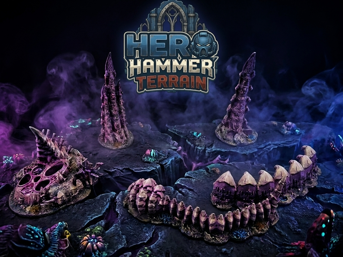 HERO TERRAIN ALIEN PACK