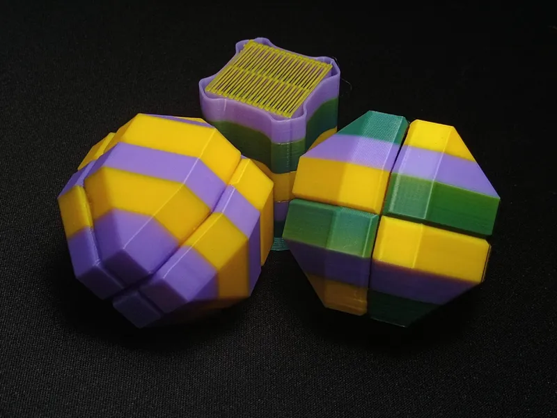 Transforming PolyHedron - Print in place