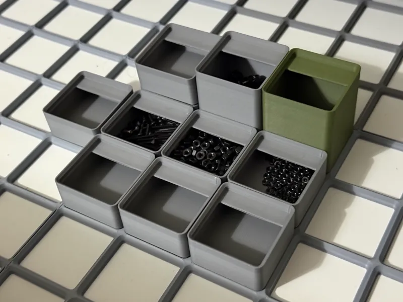 Gridfinity Boxes no magnet
