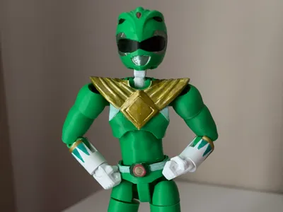 Dummy 13 Power Rangers Green Ranger v2