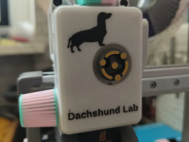 A1/A1 mini Extruder Cover with Dachshund