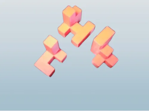 Cube Puzzle | < 1 Hour | Print in Place | 3x3 Cube