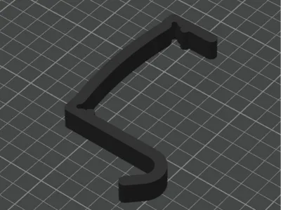 Cubicle Hanger (WallThk=3.125")