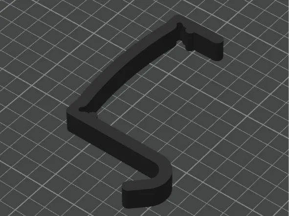 Cubicle Hanger (WallThk=3.125")