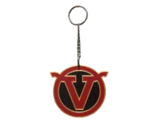 Visalia Rawhide keychain