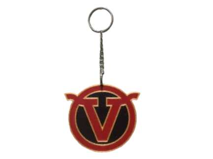 Visalia Rawhide keychain