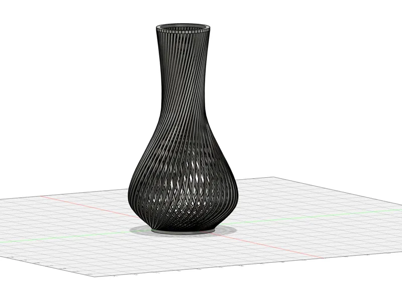 Vase for brick flowers
