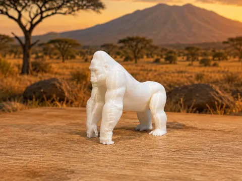 Modelo para impresión 3D: Gorilla - Animal - Africa — referencia de MakerWorld