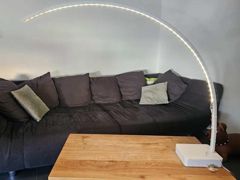 Stehlampe