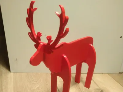 Chunky Christmas Reindeer
