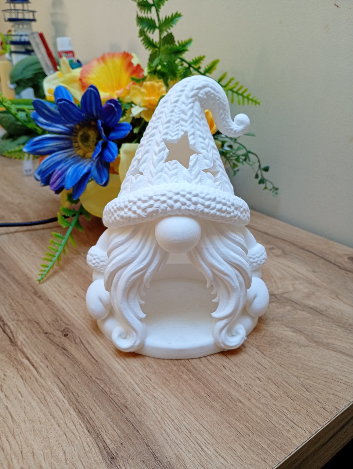 Christmas Gnome Tealight Holder–Christmas Lantern - 1
