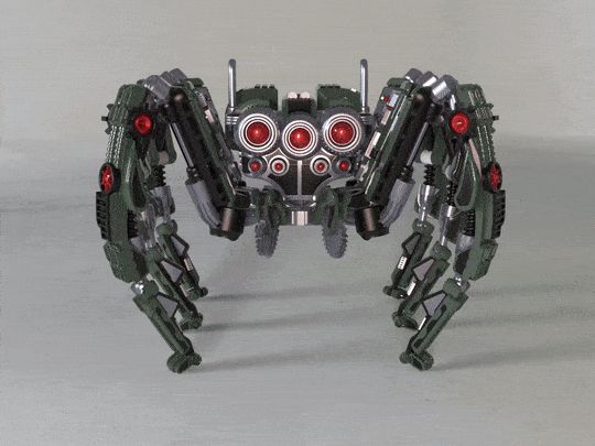 Articulated Spider Mecha – DIY Model Kit