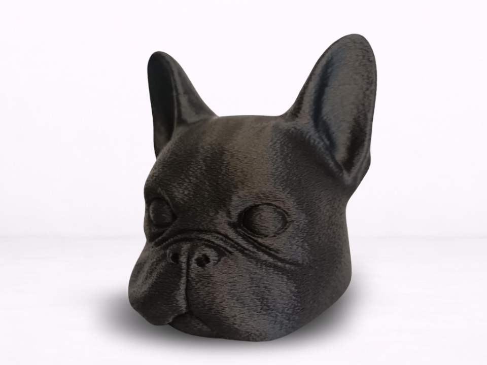 French Bulldog Bust – Modern Sculptural Dog Head
