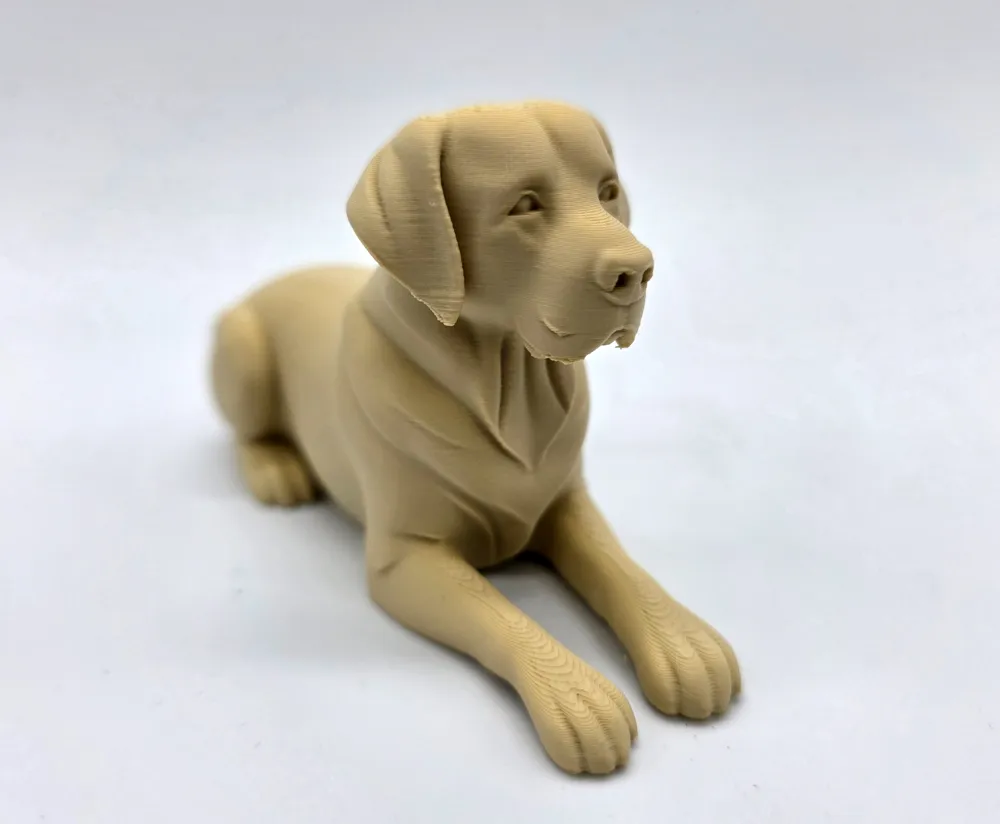 Resting Labrador Retriever - Free 3D Print Model - MakerWorld